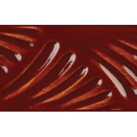 Deep Firebrick - 16oz Potters Choice Cone 5 Glaze Deep Firebrick - 16oz Potters Choice Cone 5 Glaze